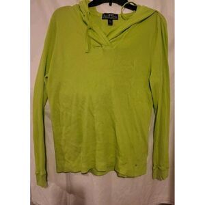 Lauren Ralph Lauren Active Large  Neon‎ Green Fashion Hoodie, 100% Cotton $64